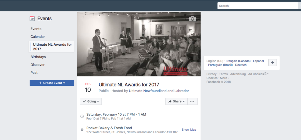 UNL awards gala