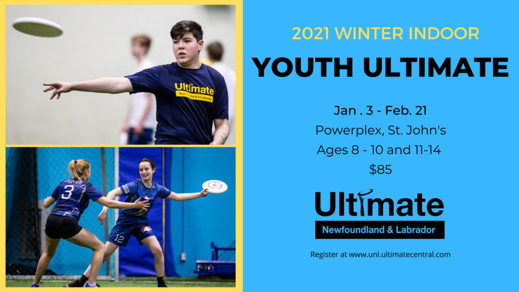A promotional image for Ultimate NL's youth leagues.